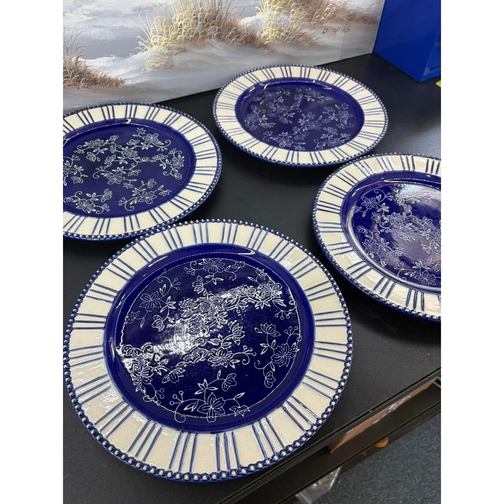 Temp-tations by Tara Floral Lace Dinner Plate 10.5